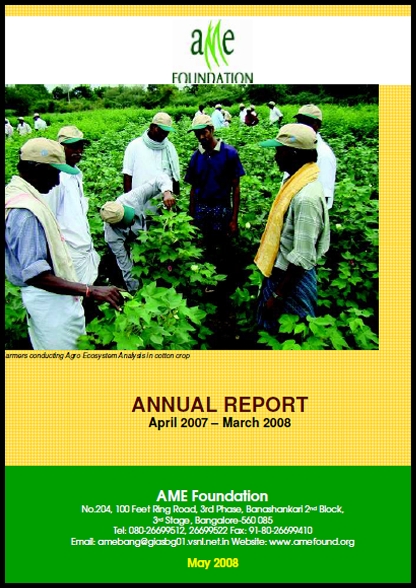 AME Annual Report Thumbnail